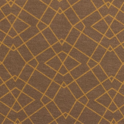 Jersey "Klaas" Rauten geometrisch schlamm/senf